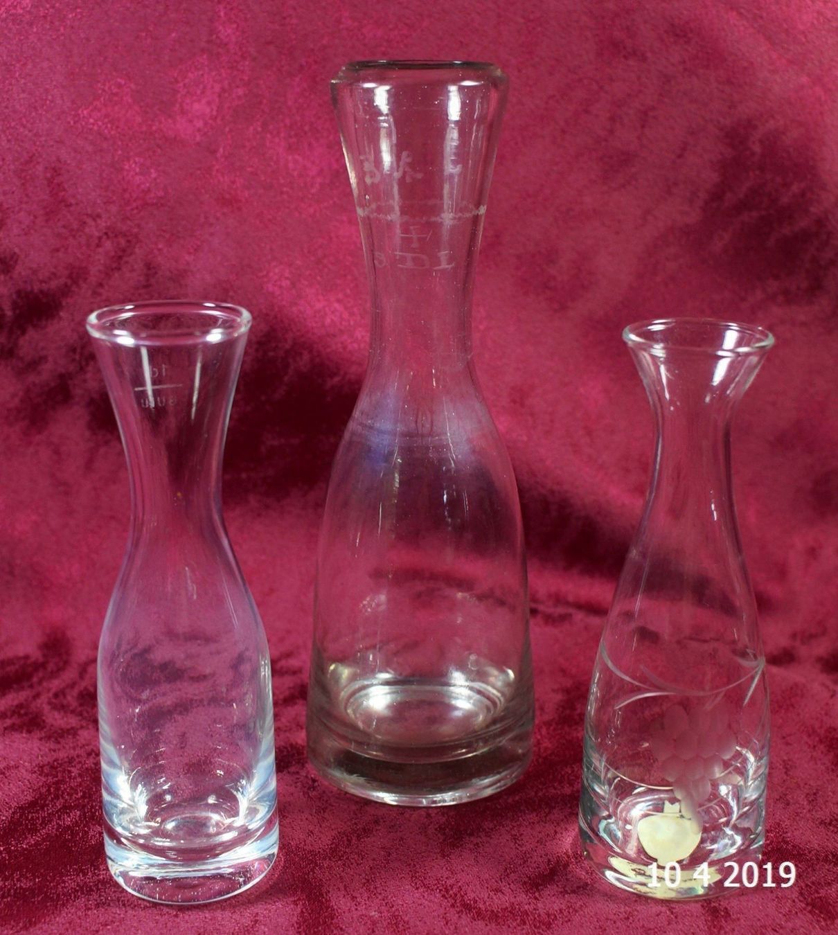 Carafes: 3 Glas Karaffen – D'occasion à Basel par The_Onliners