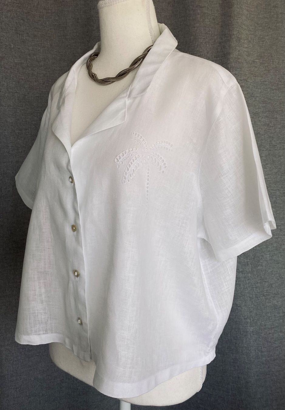 Blusen: Calypso St.Barth Leinenbluse Grosse XL – Gebraucht aus Oberwil BL von Leni-Mischi 2