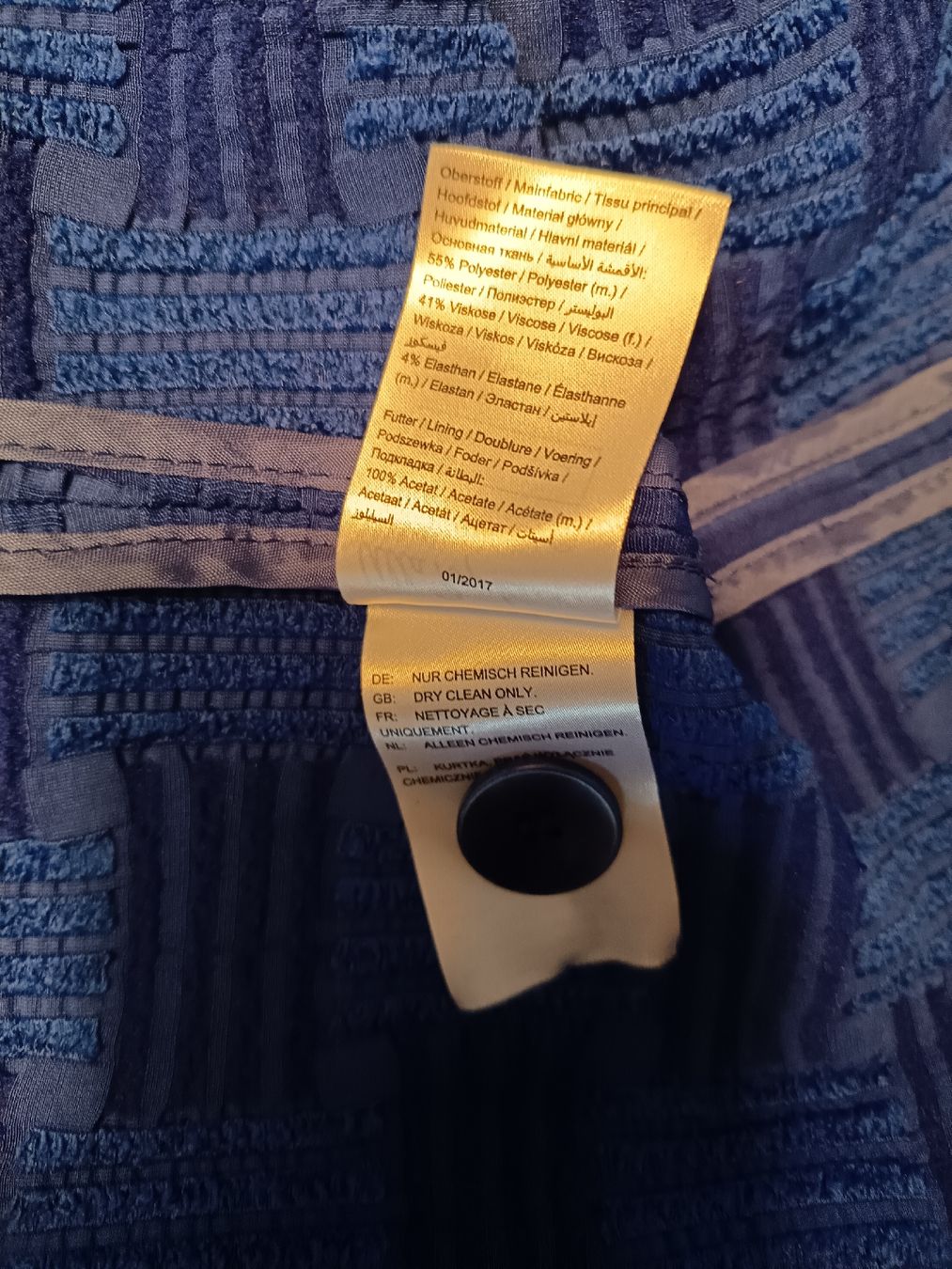 Ulla Popken Giacche: Blazer Gr. 48 blau Selection by Ulla Popken TOP – Usato da Belp venduto da lamadefi12 3