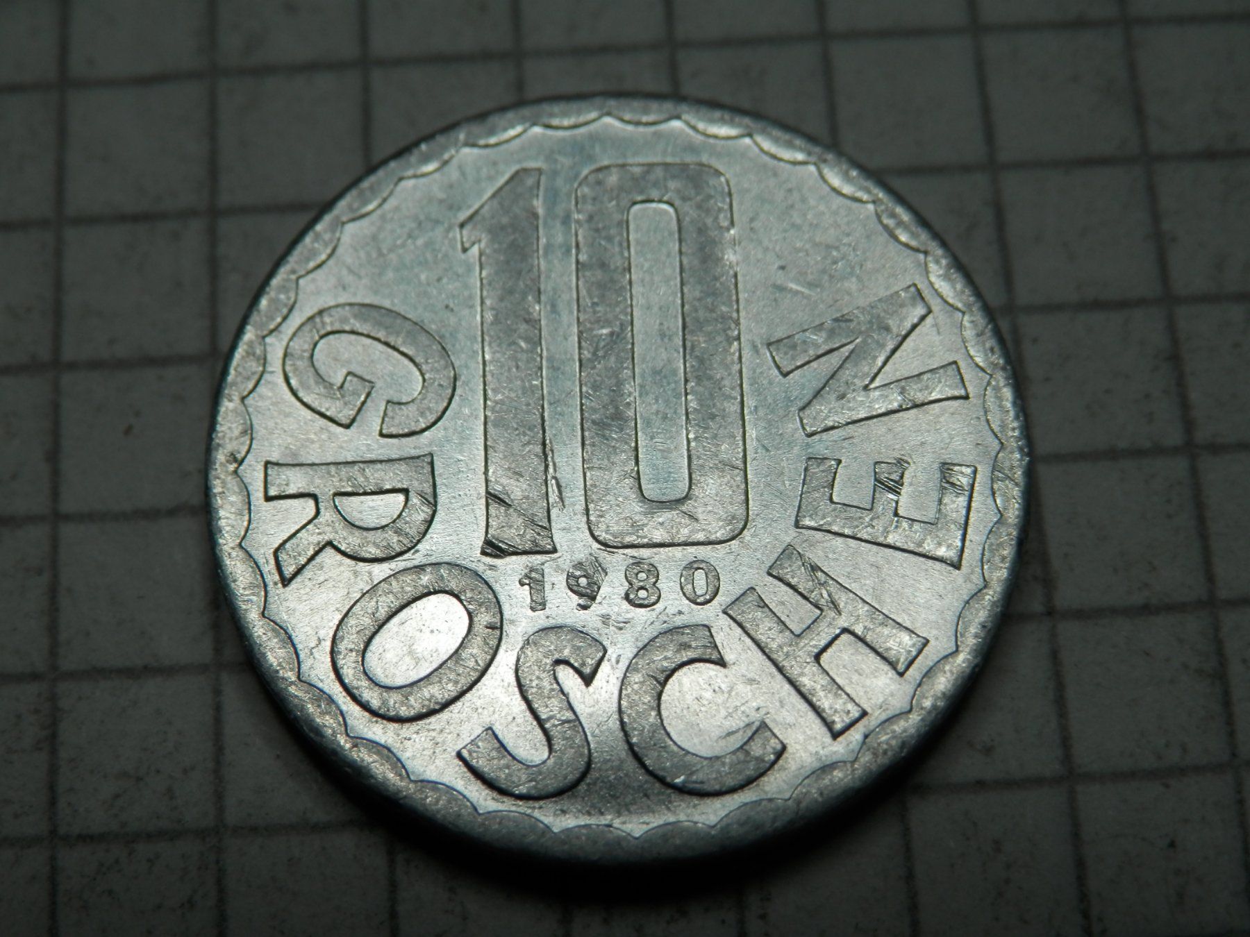 Tutti le monete: Österreich  10 Groschen, 1980 – Nuovo (secondo la descrizione) da Weiach venduto da weiach81 1