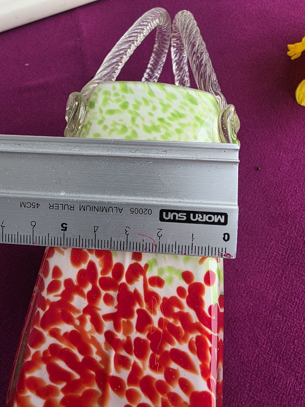 Murano Tutte le decorazioni: Murano Glas Vase Handtasche – Usato da Aegerten venduto da Jos_zem 7