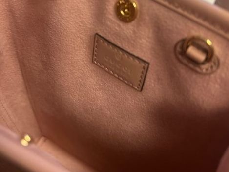 Gucci Borse da donna: Gucci Mini Tote Bag - Gilbert Calf GG / Rosa – Nuovo e nell'imballaggio originale da Oensingen venduto da TheBaggyClub 8