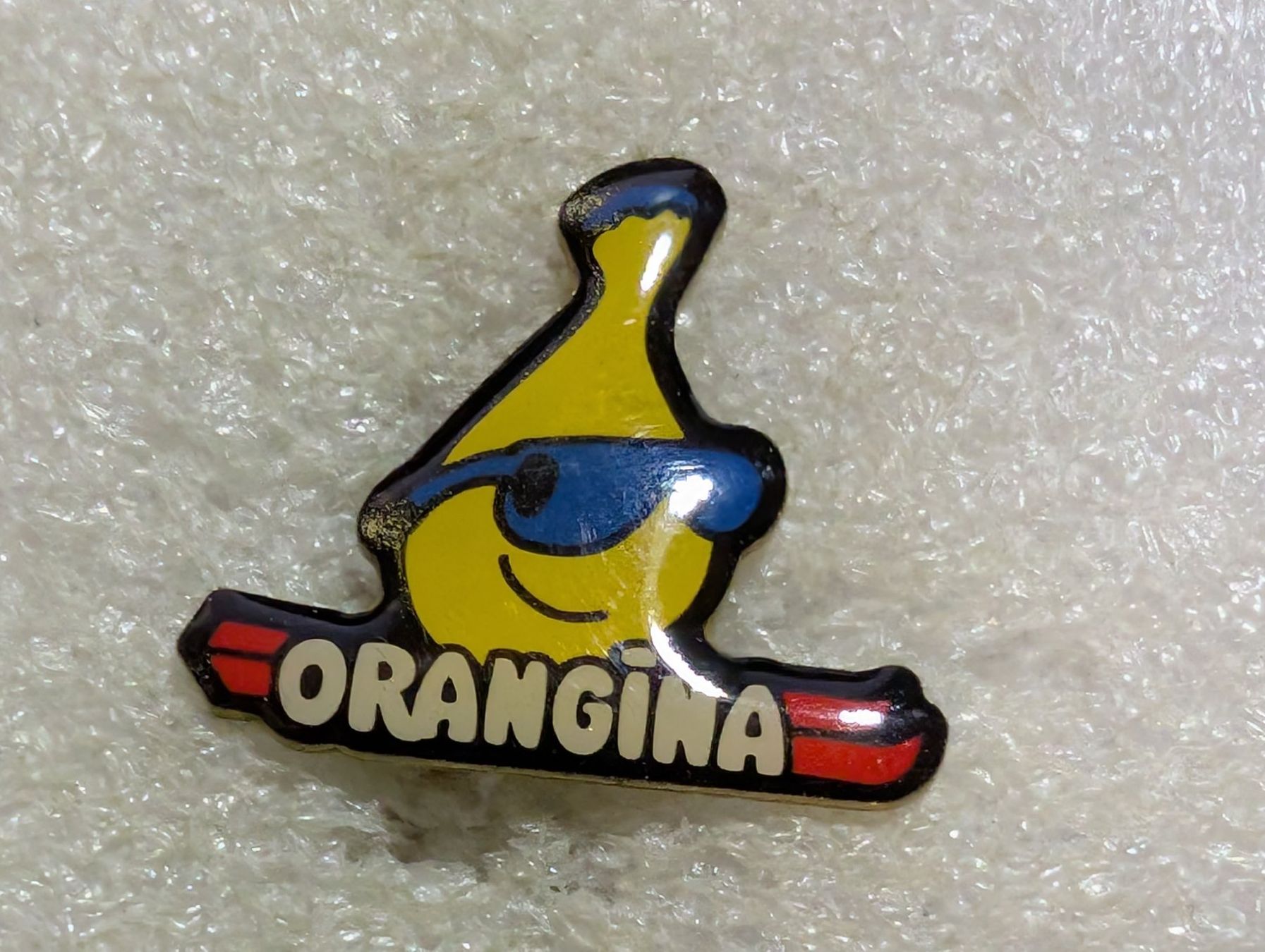 Placchette & Badge: Ansteckpin 170: Orangina – Usato da Oppligen venduto da Pin-Fall-Shop