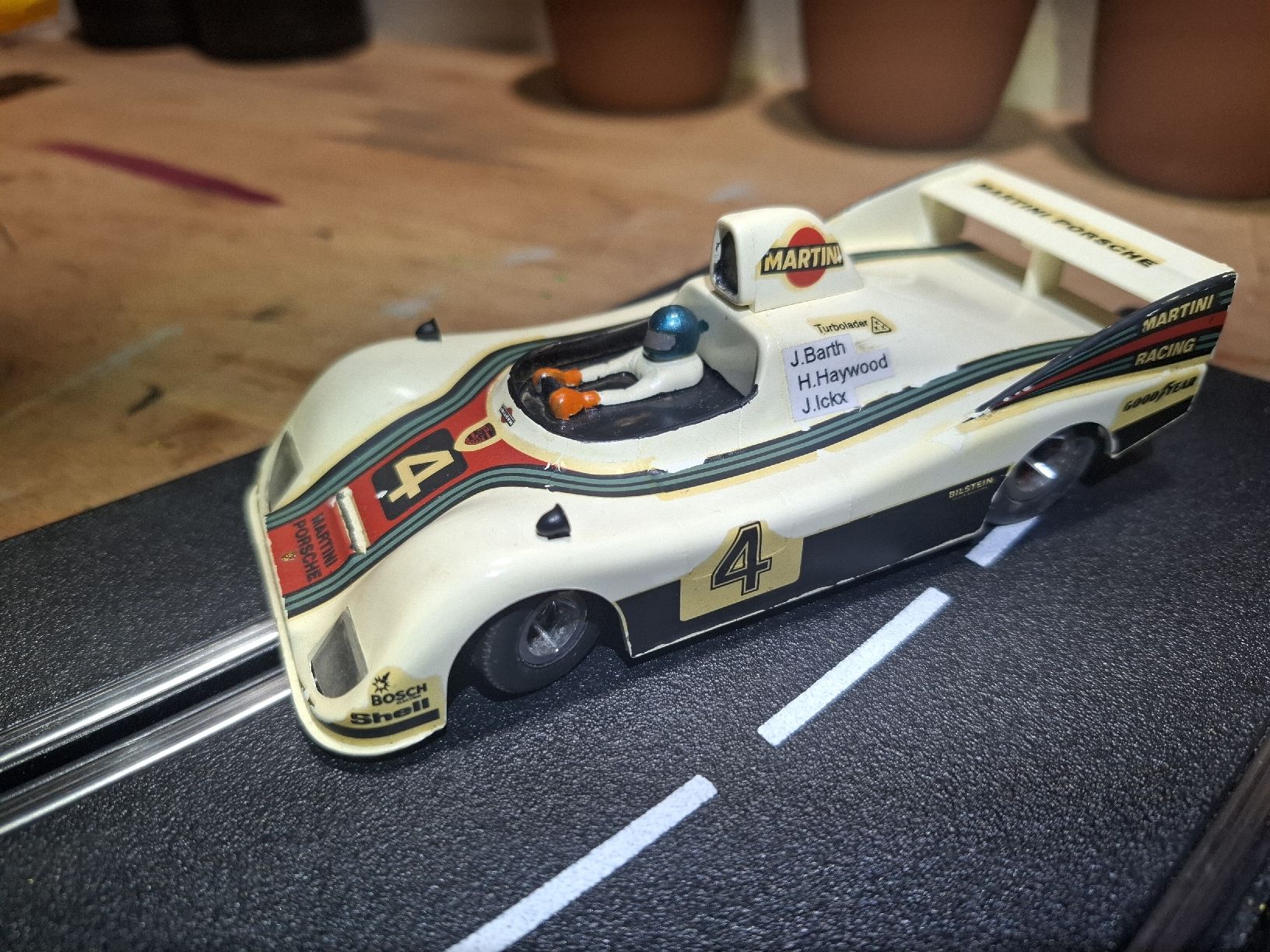 Modellini d'auto: Slotcar Porsche 936 Le Mans – Difettoso da Flaach venduto da maniv6