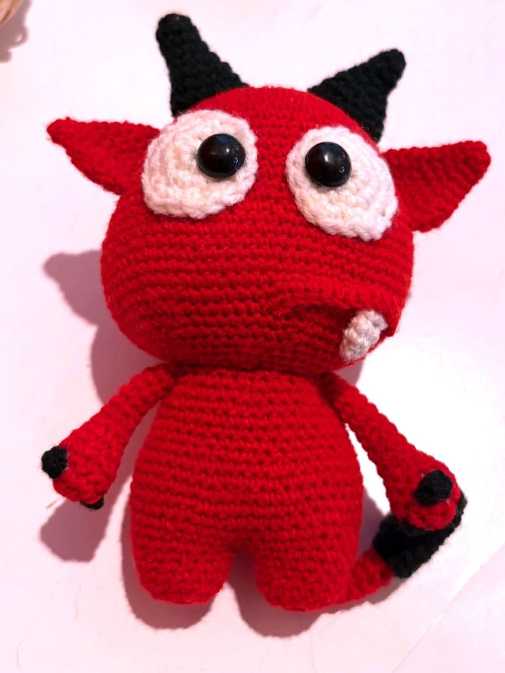 Giocattoli: Gung-Handmade super süsser Love Devil unique Cotton – Nuovo (secondo la descrizione) da Gersau venduto da Gung-Handmade 2