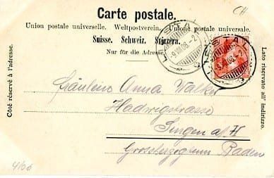 Cartoline postali: Liestal, Kessel bei Liestal – Usato da Ottikon b.Kemptth. venduto da Neptun1974 1