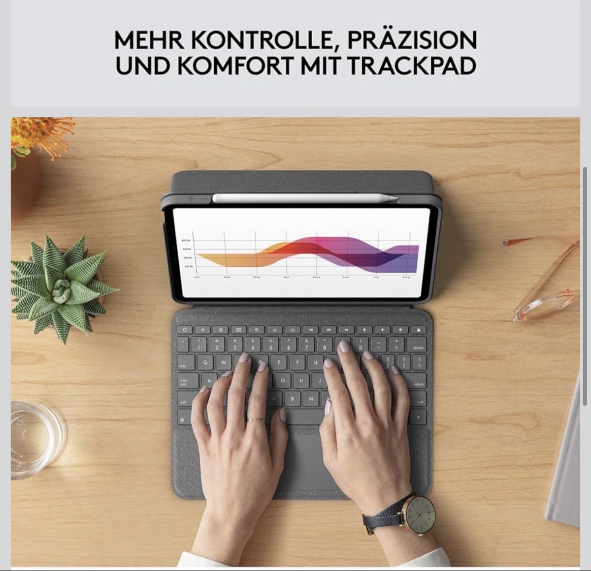 Logitech Tastaturen: Logitech Folio Touch - IPad Tastatur – Neu (gemäss Beschreibung) aus Staufen von dani1313ch 2