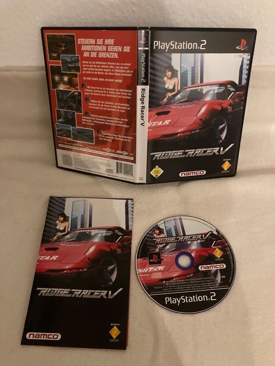 Ridge Racer V PS2 Sans Notice FR