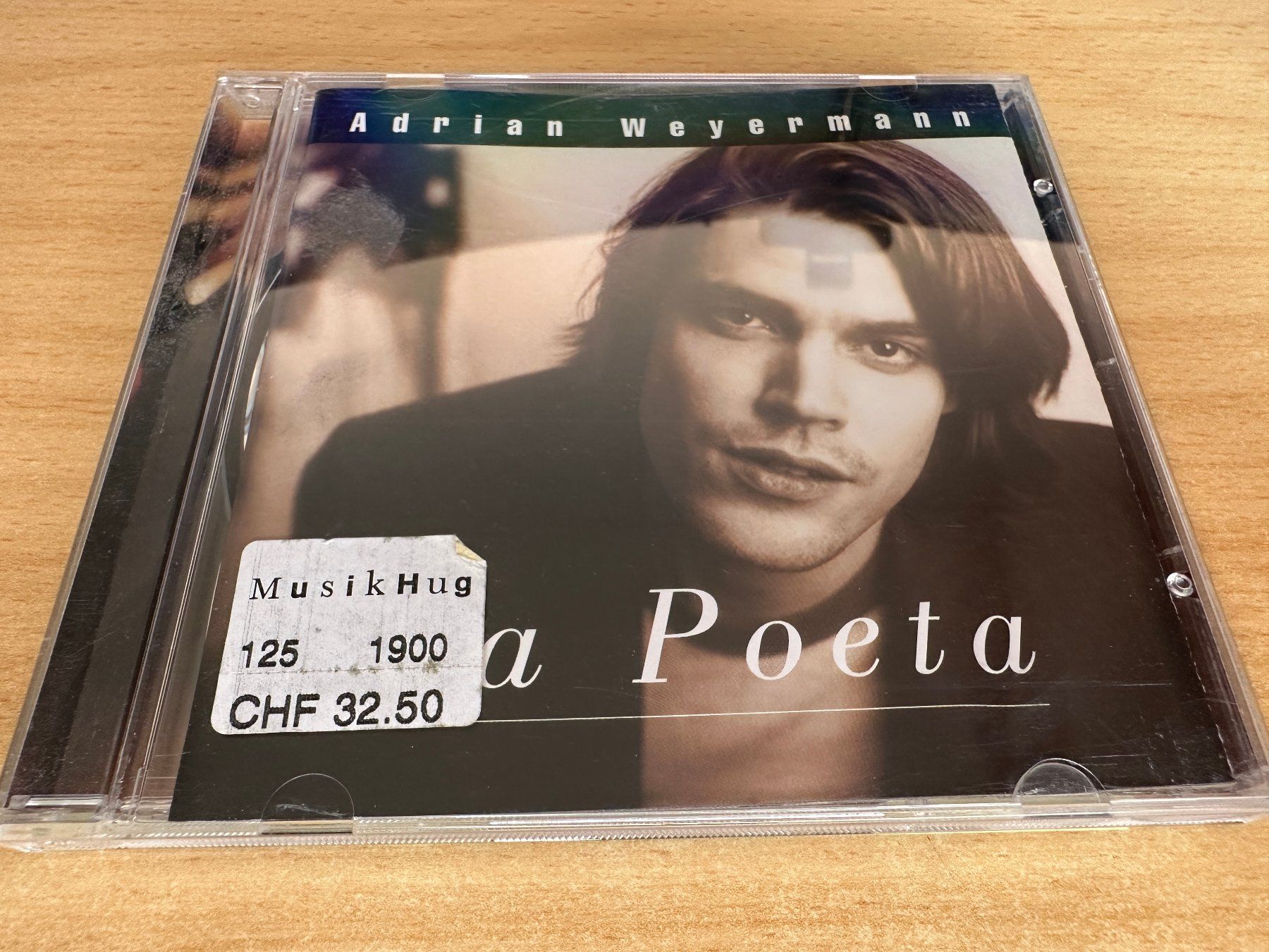 CD: Adrian Weyermann – La Poeta – Usato da Rikon im Tösstal venduto da Alpenmutz