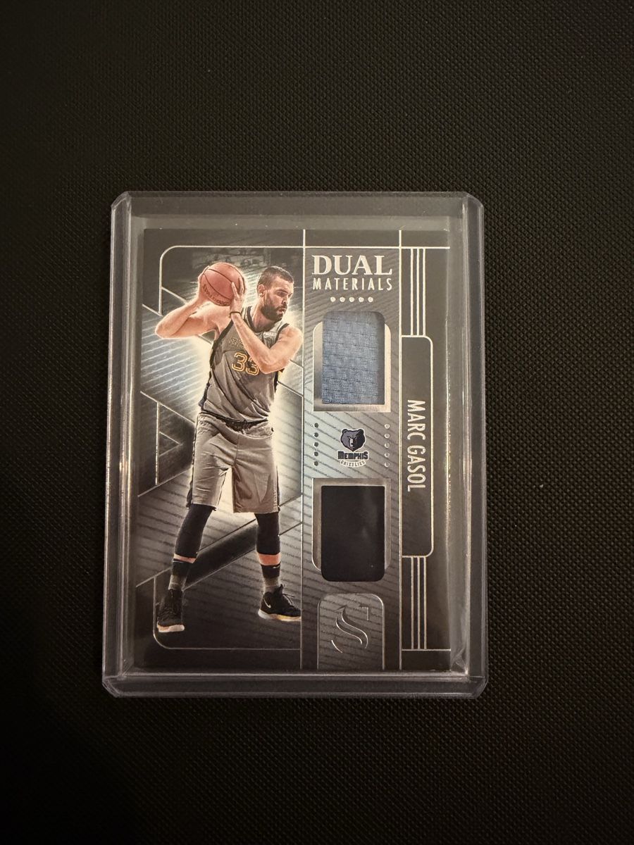 Nba Carte collezionabili: Dual Materials Marc Gasol – Nuovo (secondo la descrizione) da Lenzburg venduto da fastbreakcards