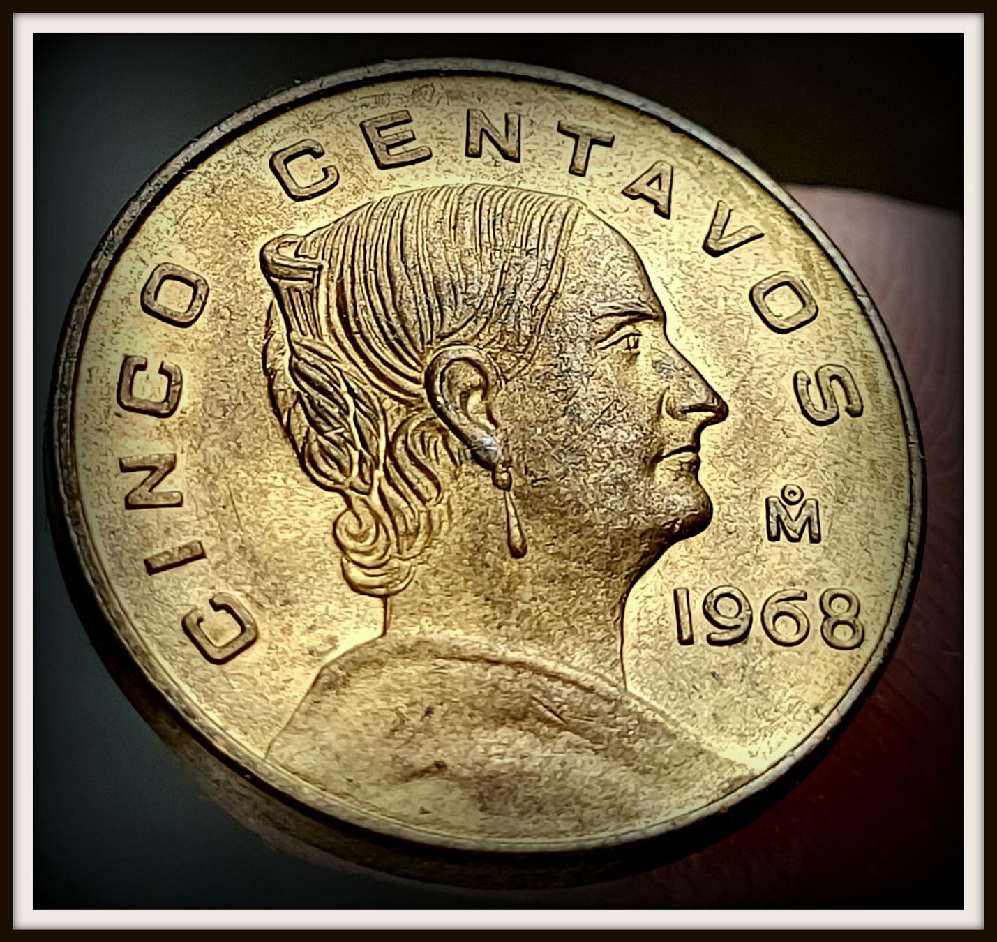 Toutes les monnaies: MEXICO 5 CENTAVOS 1968 – D'occasion à Winterthur par Creso70