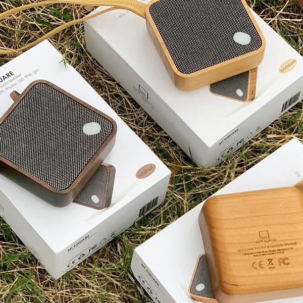 Casse acustiche: Mi Square Pocket Bluetooth-Box "Walnuss" von Gingko -neu- – Nuovo e nell'imballaggio originale da Zürich venduto da Flyer60 4