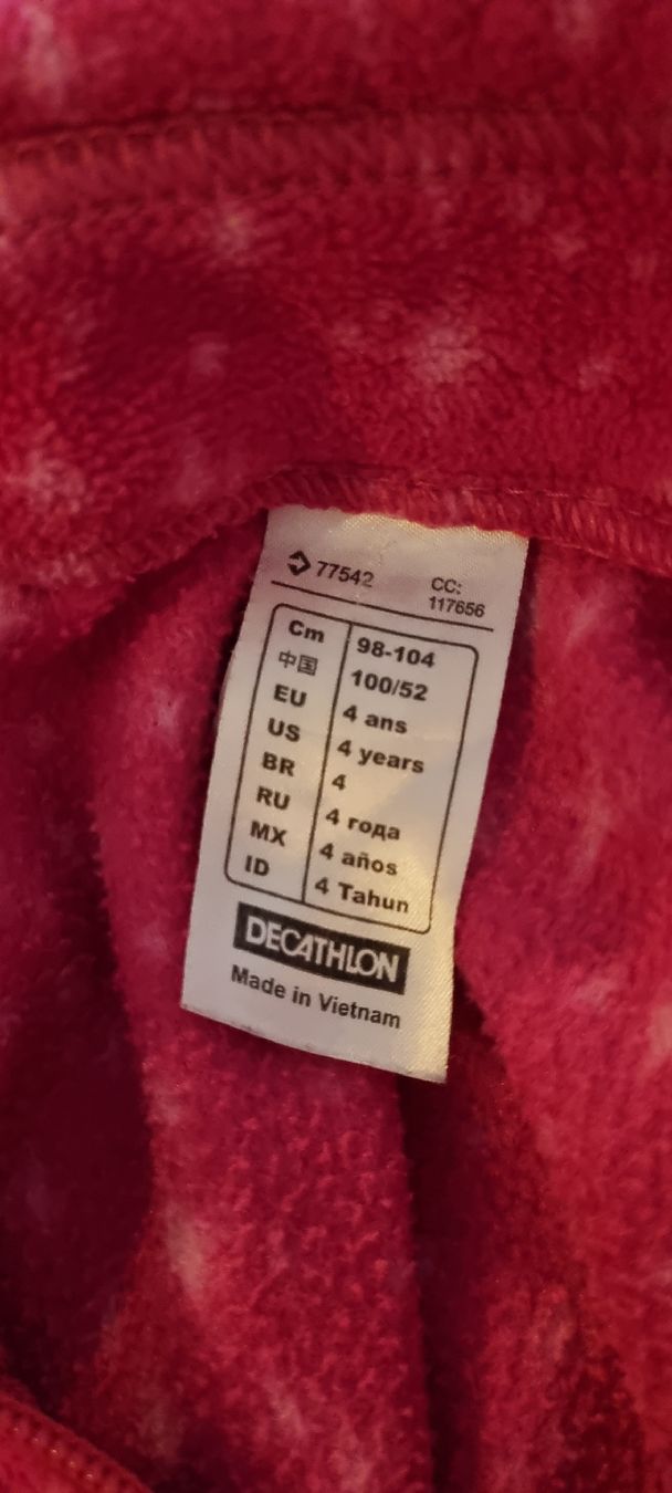 Decathlon Jacken & Mäntel: Fleecejacke pink Gr. 98/104 – Gebraucht aus Mörschwil von mar_t9k9 1