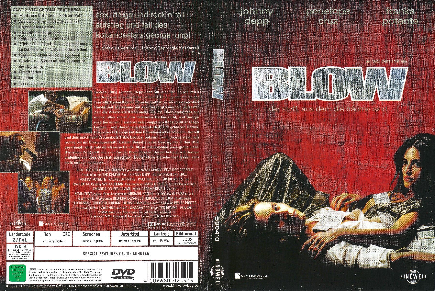 Tous les DVDs: Blow (2001) – D'occasion à Zürich par Cineasten