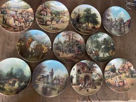 Grosse Sammlung an Sammelteller
