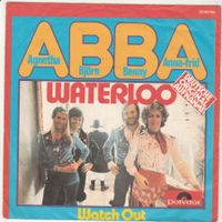 ABBA - Waterloo (German Version) 7" Vinyl Winner ESC 1974