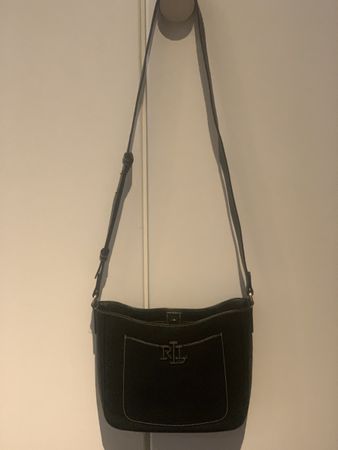 Schwarze Ralph Lauren Handtasche - Top Zustand!