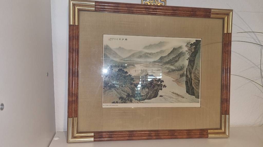 Foto & Immagini: Altes chinesisches Landschaft Bild – Usato da Glattbrugg venduto da Kami0