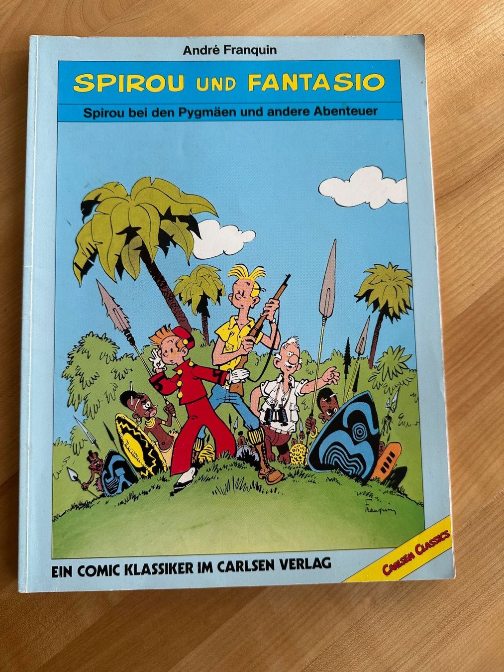 Comics: Spirou und Fantasio – Gebraucht aus Zürich von ruedigg