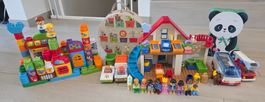 Lot de jouets construction et figurines lot mixte bon état