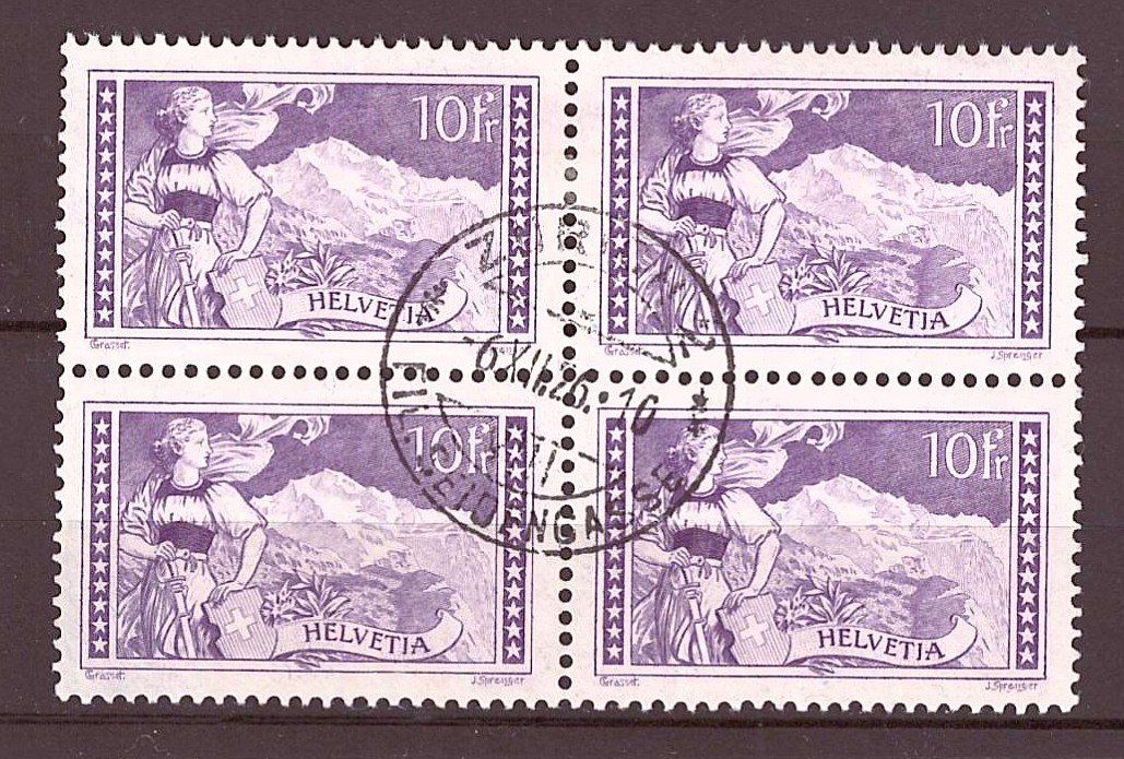 Tous les timbres: # 12 --- JUNGFRAU – D'occasion à Dübendorf par Piero2