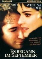 ES BEGANN IM SEPTEMBER   W Ryder, R Gere    NEU + ORIG-VERP