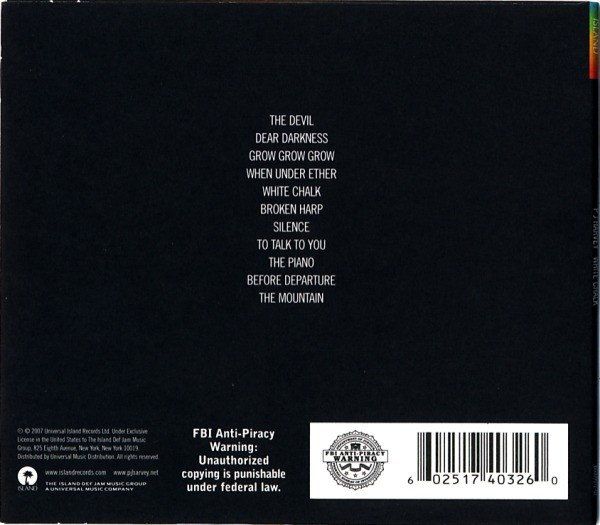CD: PJ Harvey – White Chalk - a – Usato da Brittnau venduto da Zibu 1