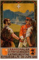 1. Kantonaler Schwyzerischer Katholikentag Einsiedeln 1910