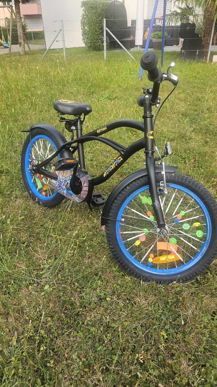 Biciclette: Batman Kinderfahrrad 16 Zoll – Usato da Zürich venduto da nic_dx6j 2