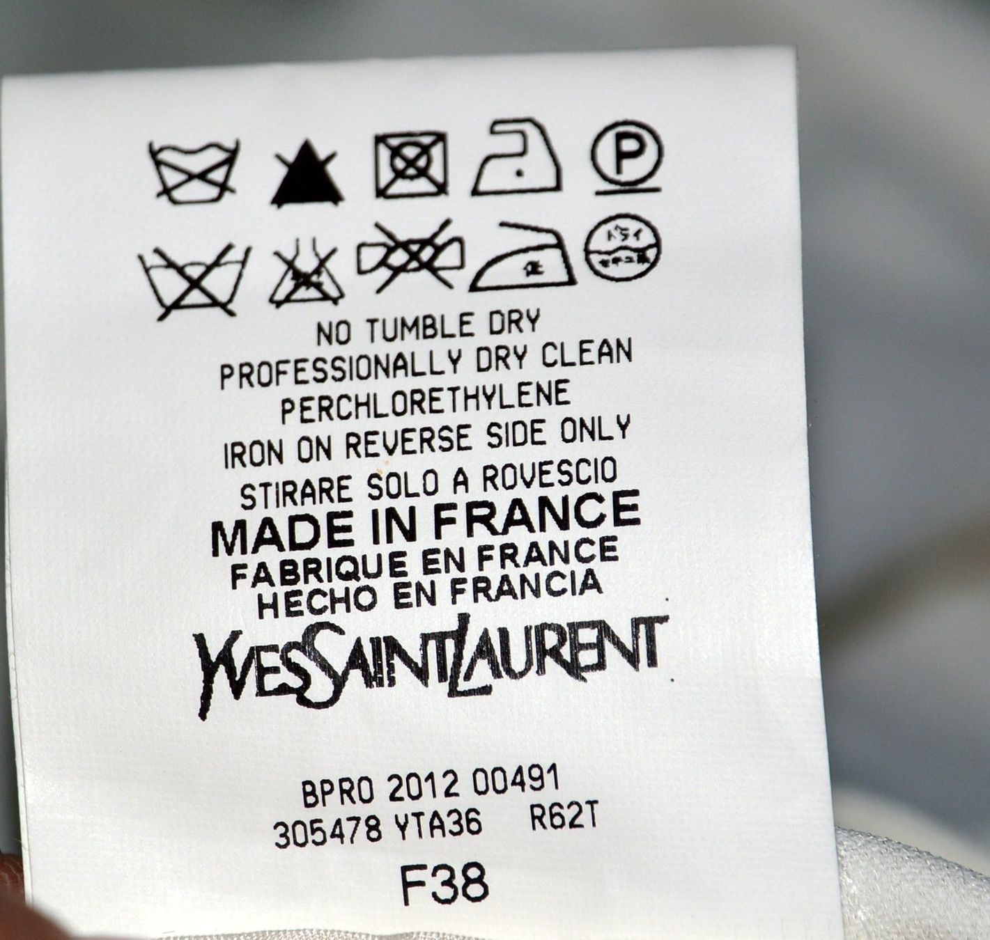 Saint Laurent Kleider: Yves Saint Laurent Kleid / Robe  .38 – Gebraucht aus Collonges von Auganien 7