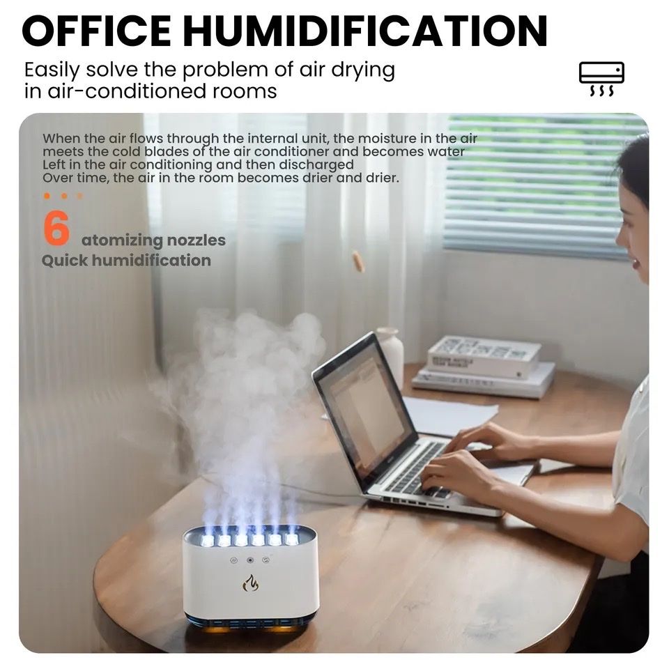 Humidificateurs: Luftbefeuchter mit Lichteffekt – Neuf avec emballage d'origine à Thun par tulu_1995 3