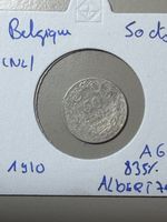 Belgique - 50 centimes - 1910 - AG - Albert 