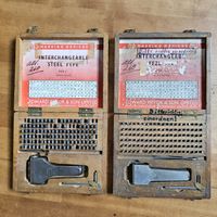 Metallstempel Vintage Edward Pryor Sheffield