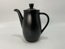 Indor Kaffeekanne - Hausmann , mattschwarz, Vintage Design