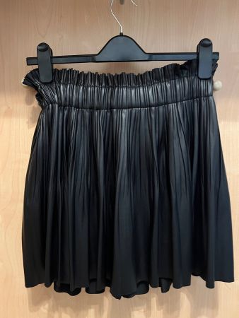 Schwarzer Zara Lederrock, Gr. M