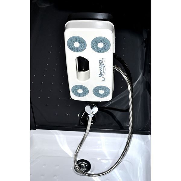 Docce: 1932 - LED Duschkabine BLACK ROCK 100x100 Dusche – Nuovo e nell'imballaggio originale da Wallenwil venduto da toesstal-vertrieb 8