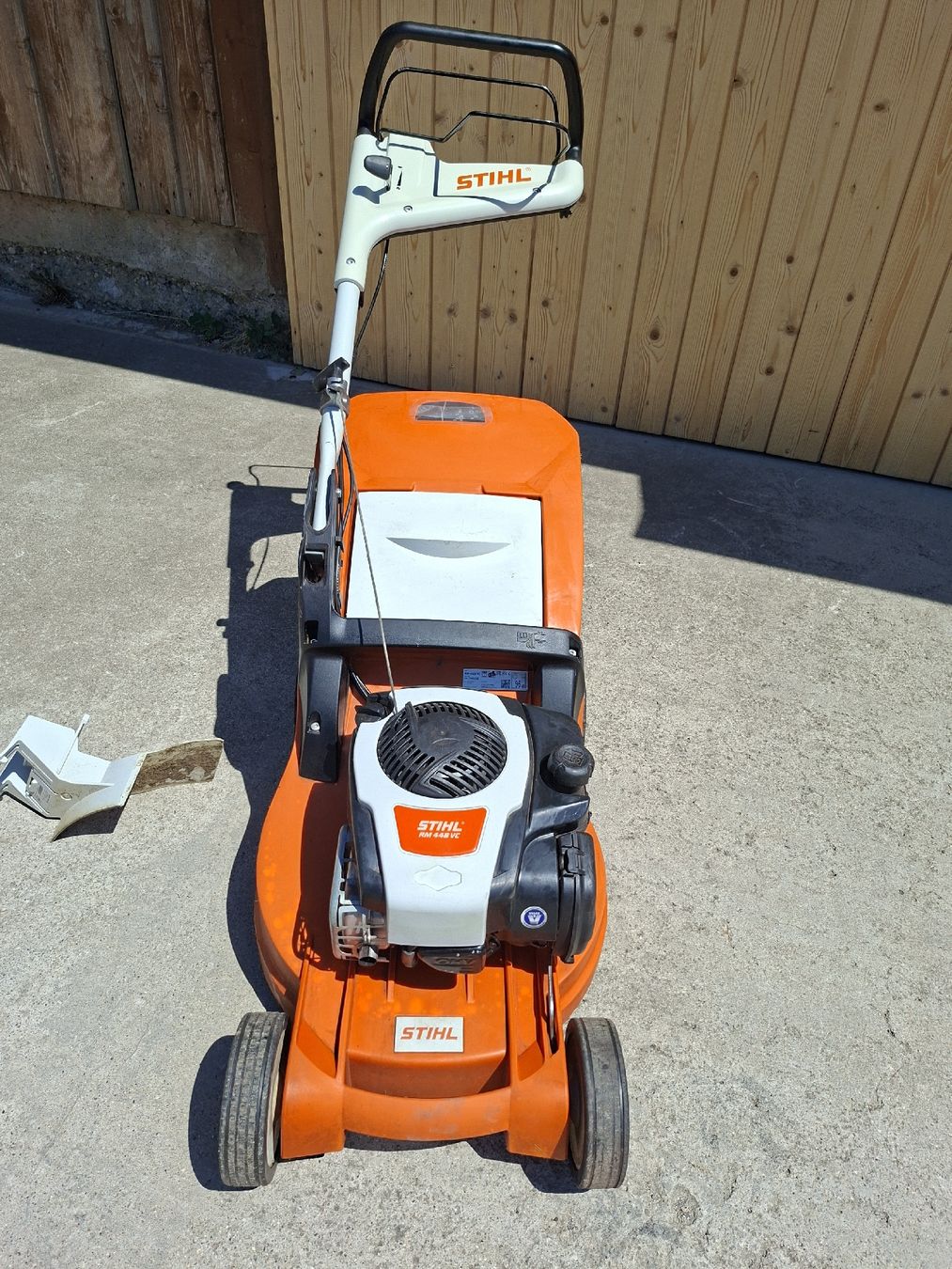 Stihl Rasenmäher: Benzin Rasenmäher STIHL RM 448 VC mit Vario-Antrieb – Gebraucht aus Niederuzwil von Dakitiki 2