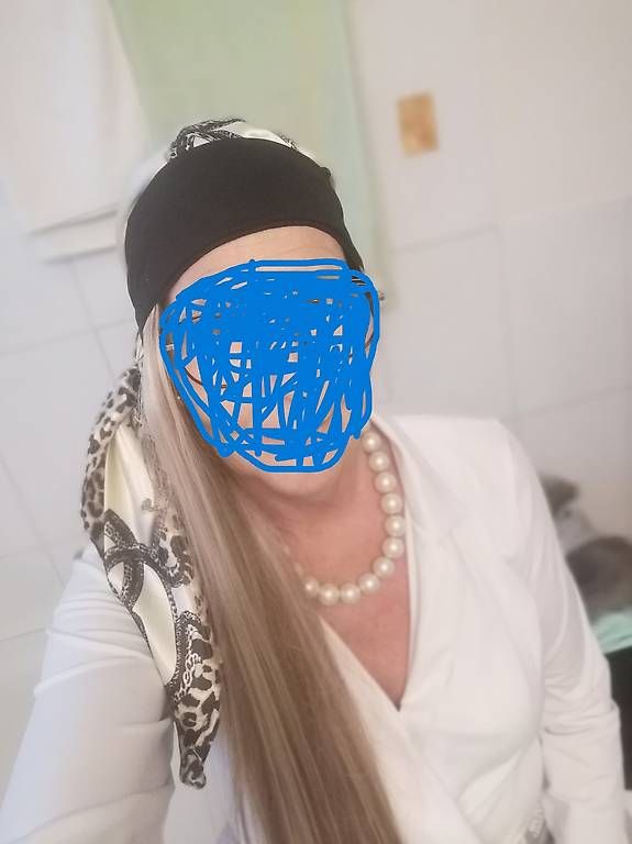 Perücken: Extensions mit Haarband und Kopftuch mittelblond – Gebraucht aus Schaffhausen von Sommerwind67 2