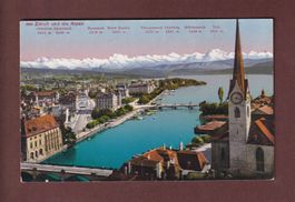 ZÜRICH und die Alpen - 1923