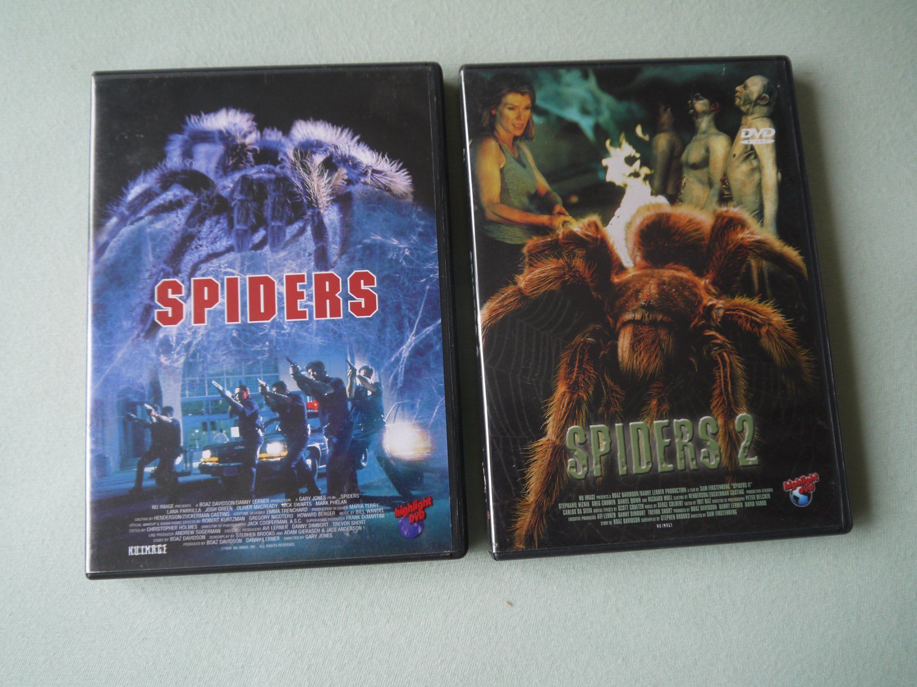 Tutti i DVDs: SPIDERS 1+2 – Usato da Hagendorn venduto da Blaf