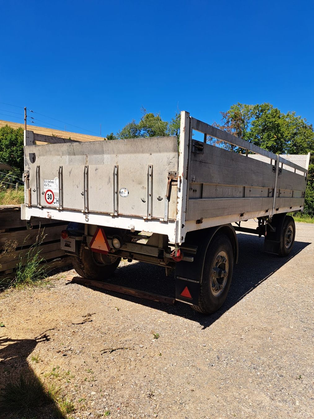 Remorques: Lkw Anhänger  – D'occasion à Langenbruck par Hofi1977 1