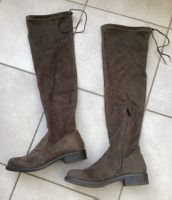 Guess stretch Stiefel Overknees Gr. 37 oliv