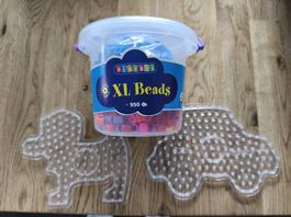 XXL Bügelperlen mit 2 Platten