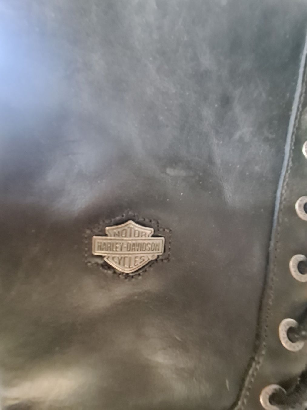 Harley-Davidson Scarpe da uomo: Harley-Davidson Lederstiefel, Gr. 41 – Usato da Reute AR venduto da angelflower 3