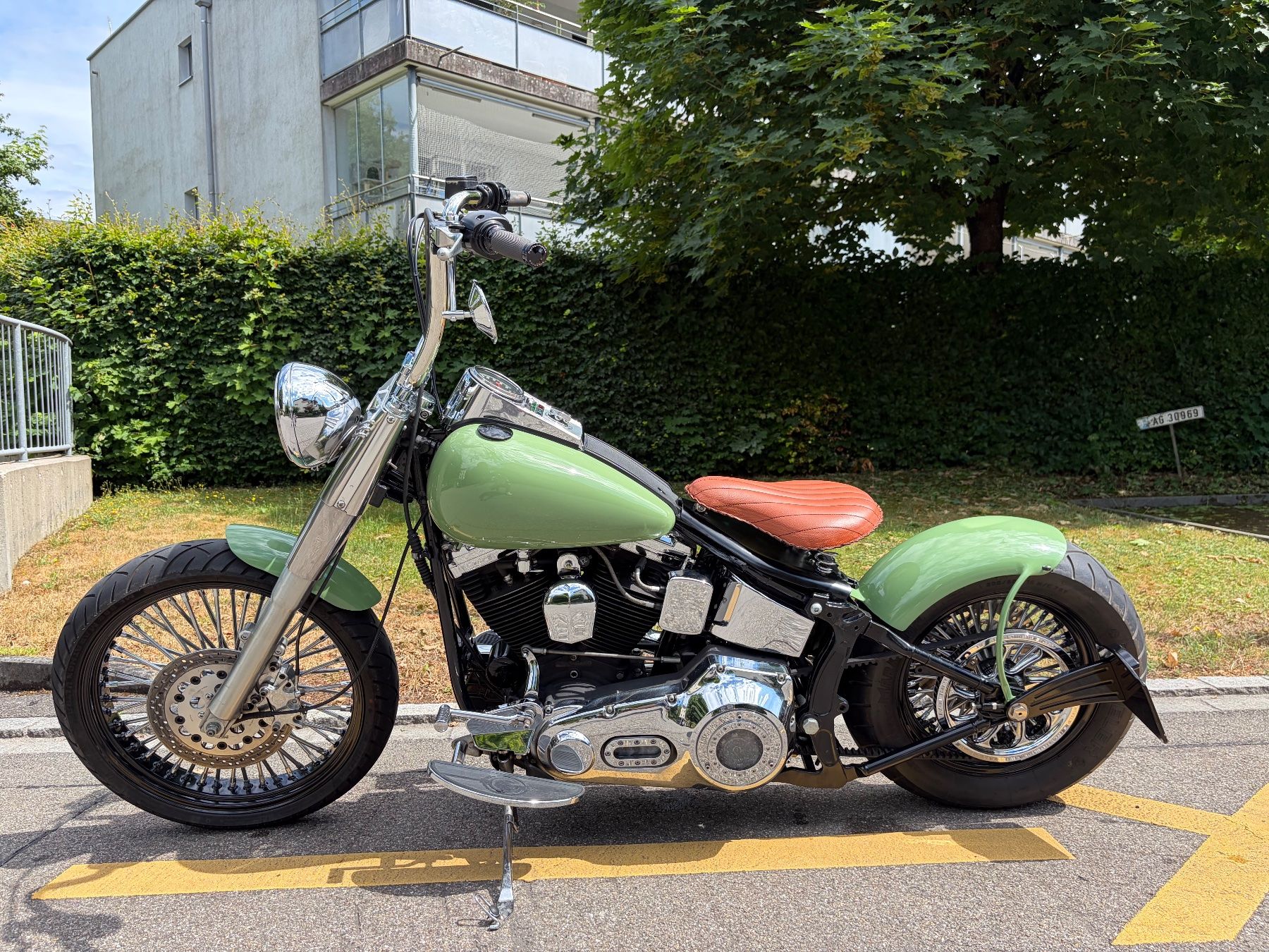 Harley-Davidson Chopper: HARLEY DAVIDSON HERITAGE – Usato da Rütihof venduto da elcheffe81 9