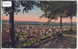 Weinfelden - Generalansicht - Litho