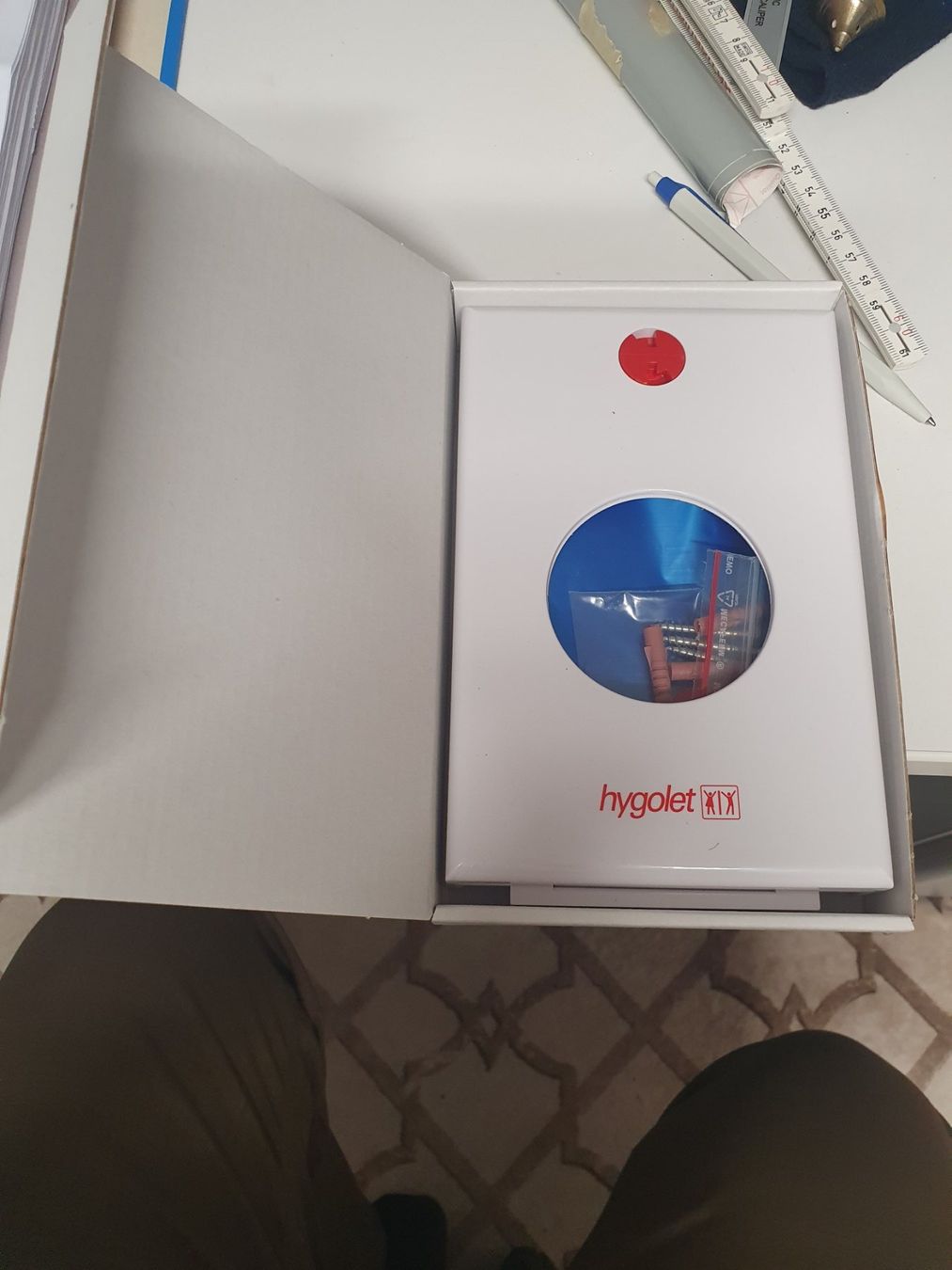 Contenitori & Simili: Hygolet Hygienebeutelspender Hygobag Whiteline Basic 50500 – Nuovo e nell'imballaggio originale da Zürich venduto da Alibaba1234