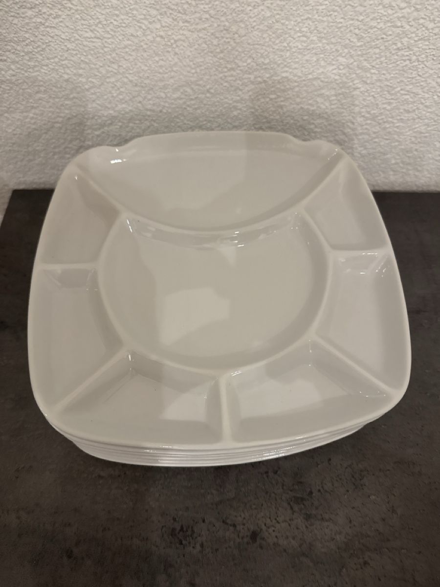 Piatti: 6x Fondue-Chinoise Teller – Usato da Staufen venduto da mich_05 1