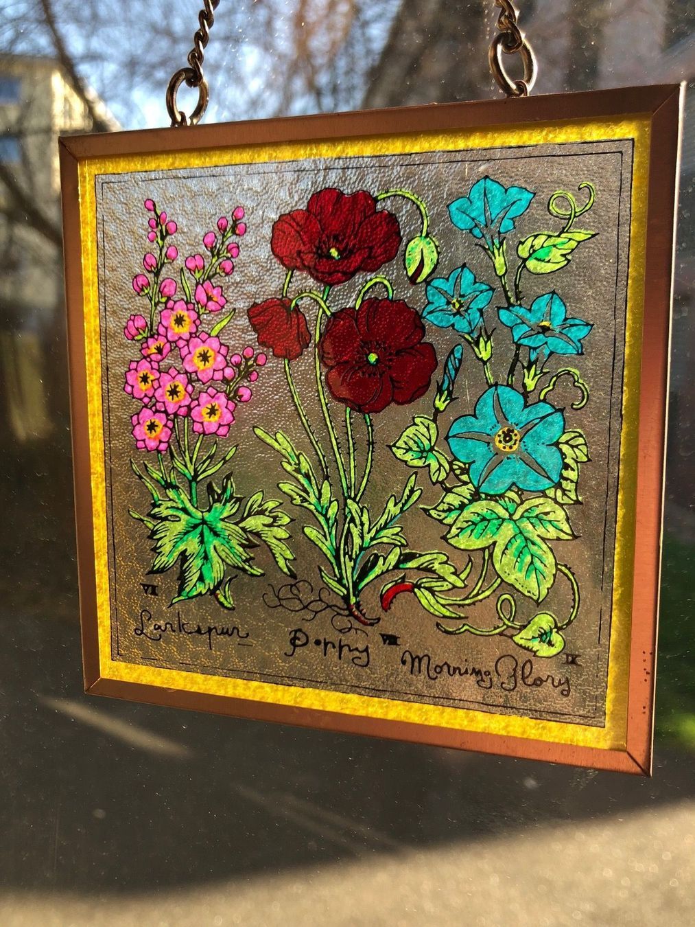 Tutte le decorazioni: Wunderschöne Fensterdeko mit Blumenmotiv – Usato da Winterthur venduto da mailer57 2
