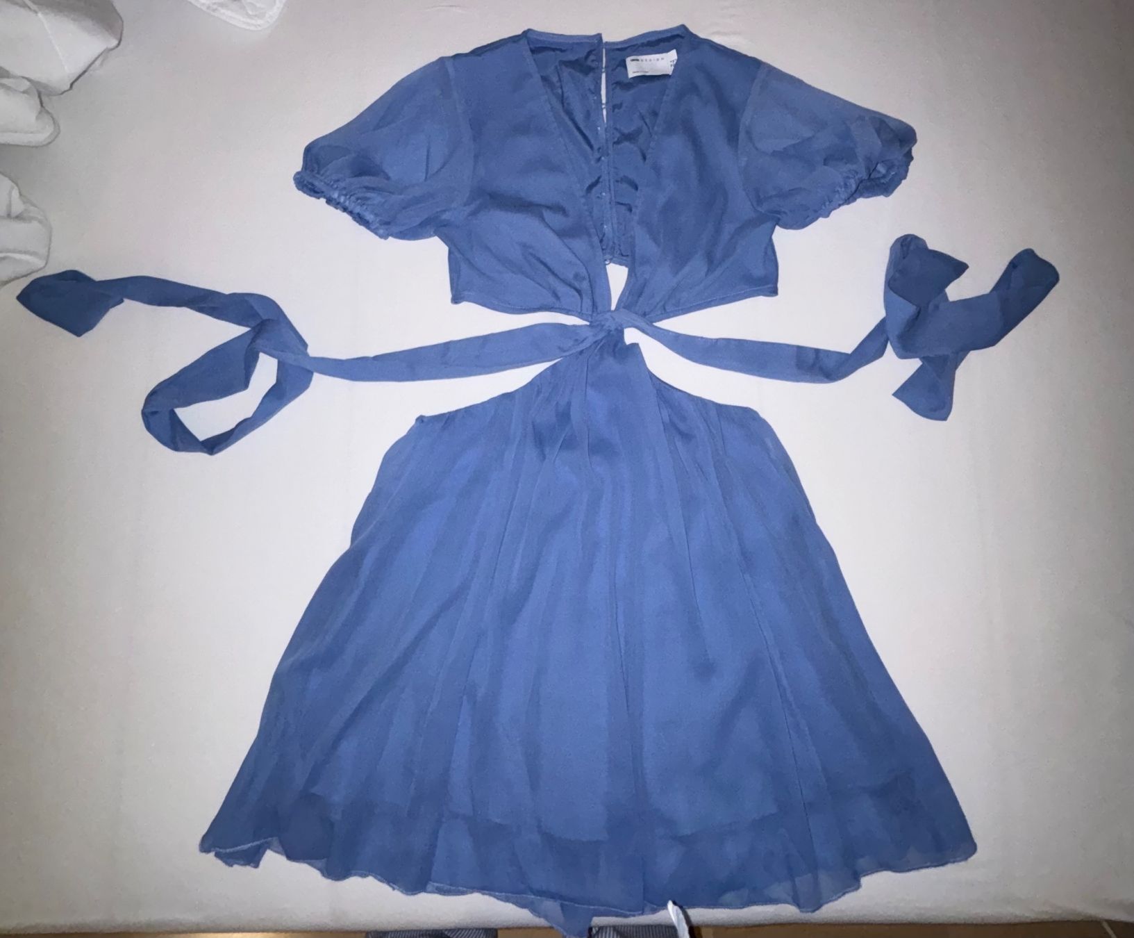 Asos Kleider: ASOS Sommerkleid, Gr. 36, blau – Gebraucht aus Basel von ine_tl5x